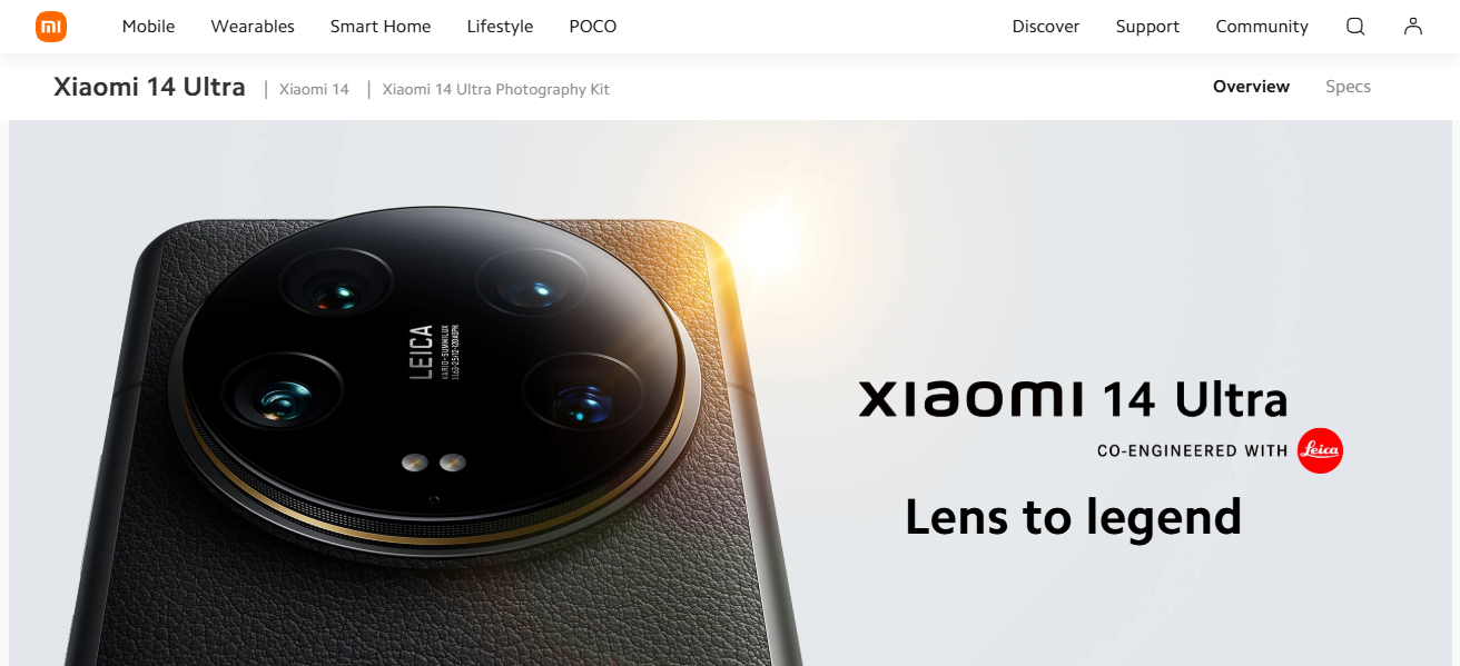 Xiaomi 14 Ultra