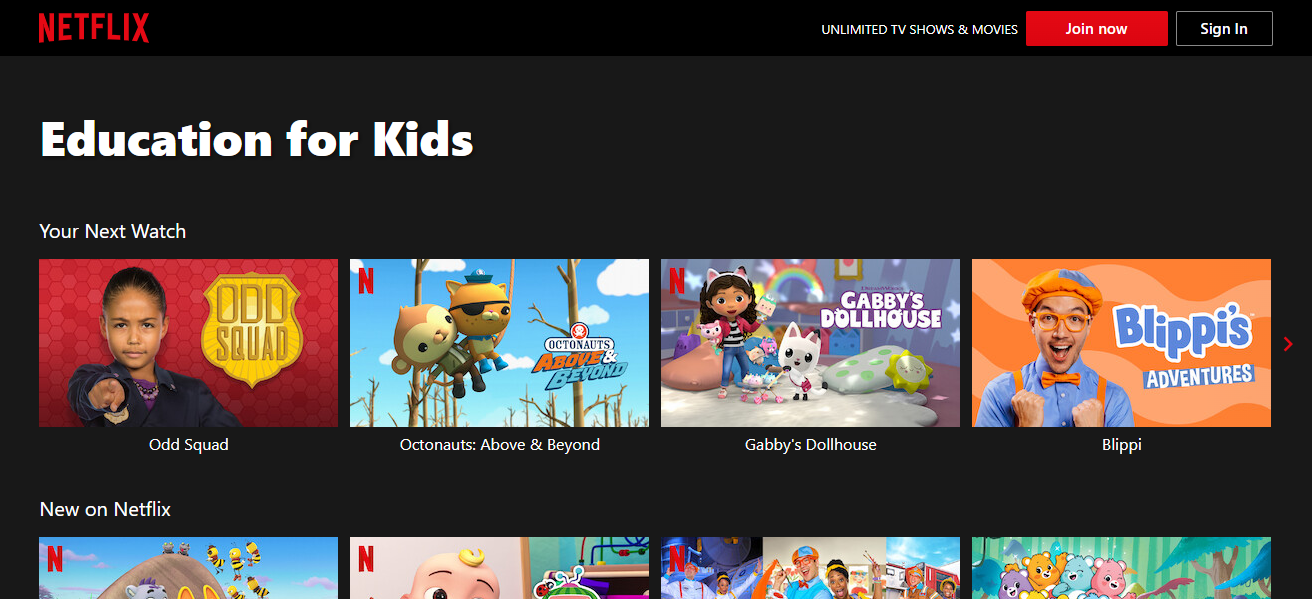 Netflix (Educational)