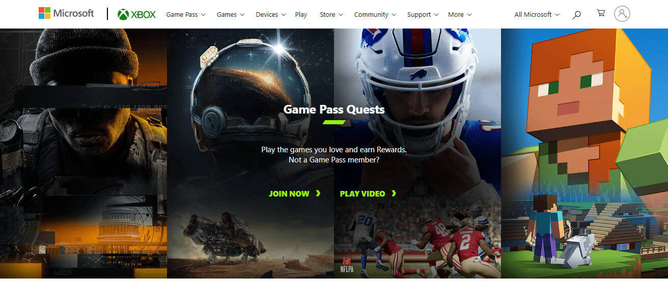 Xbox Game Pass Quests