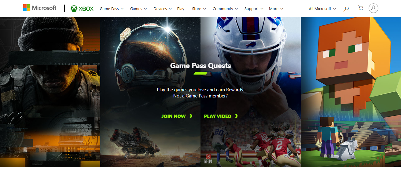 Xbox Game Pass Quests