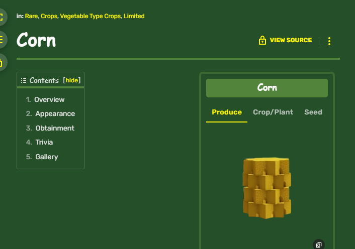Corn Plant