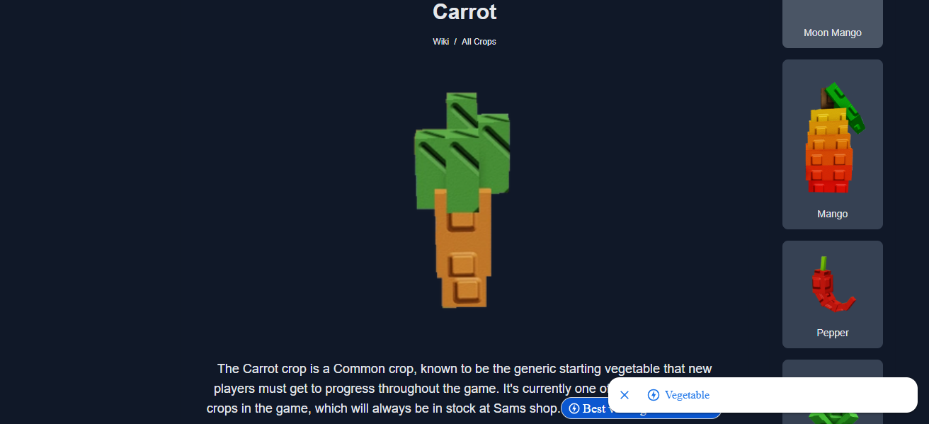 Carrot Plant