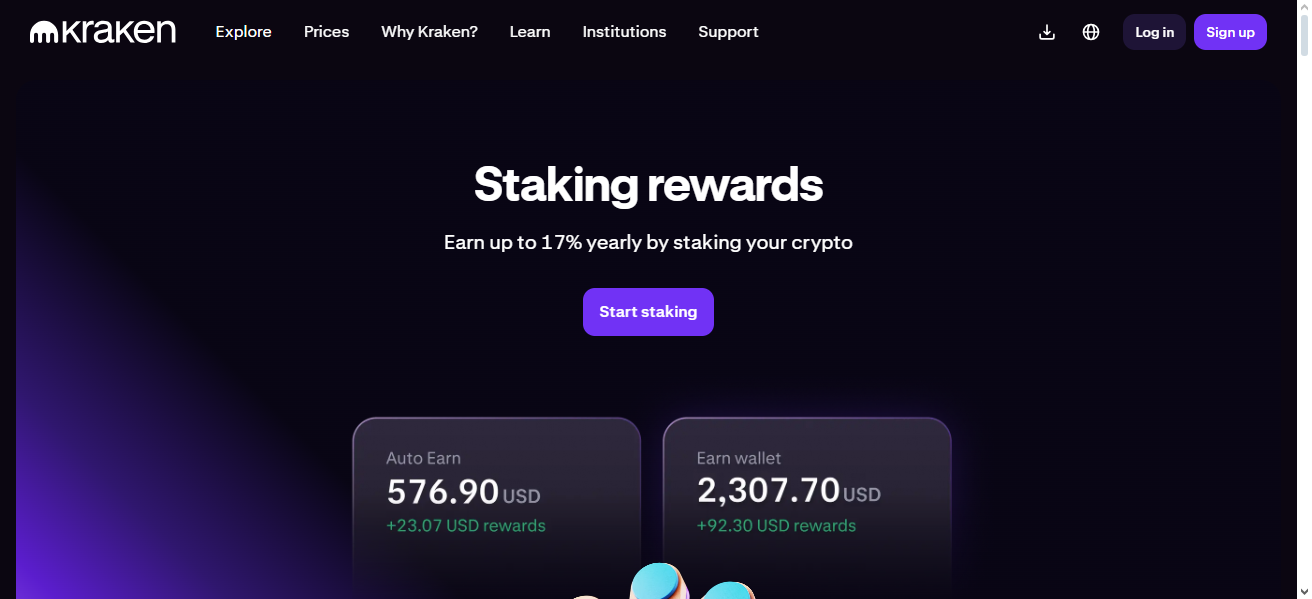 Kraken Staking Calculator