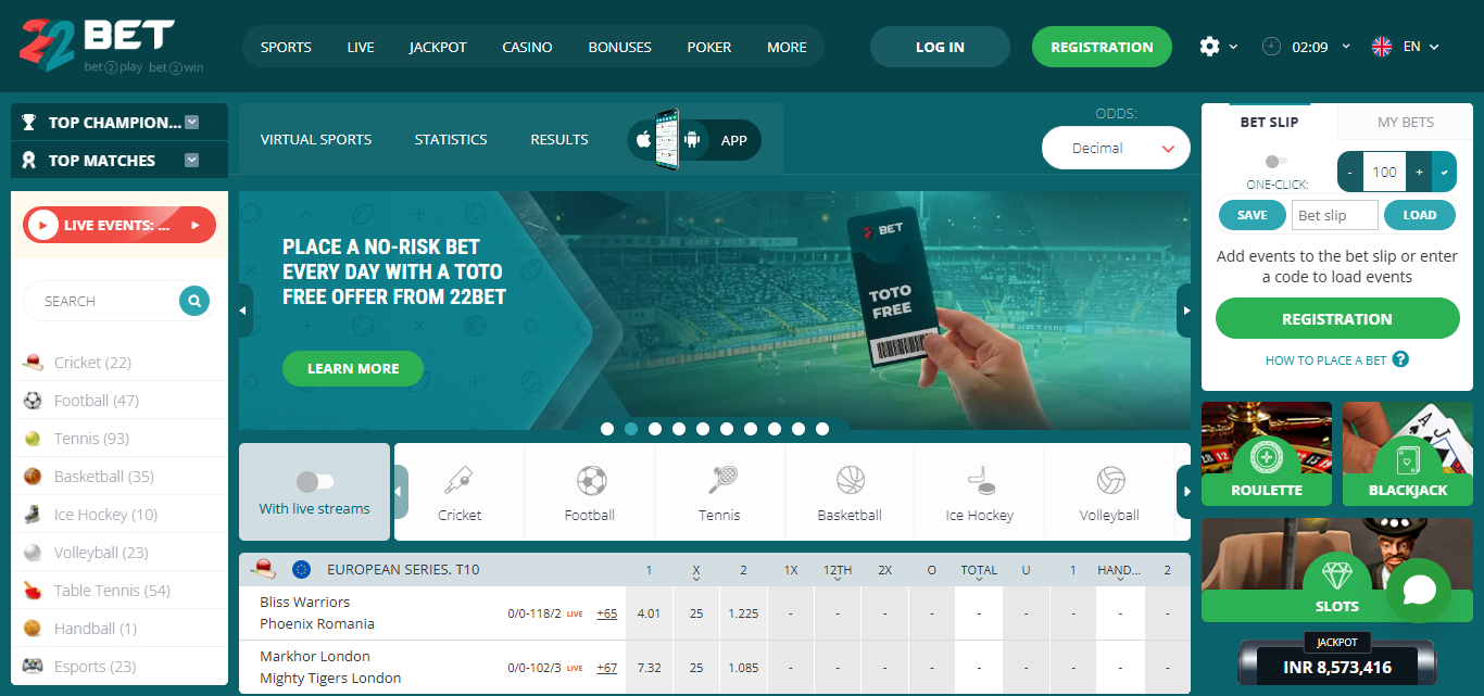 22Bet