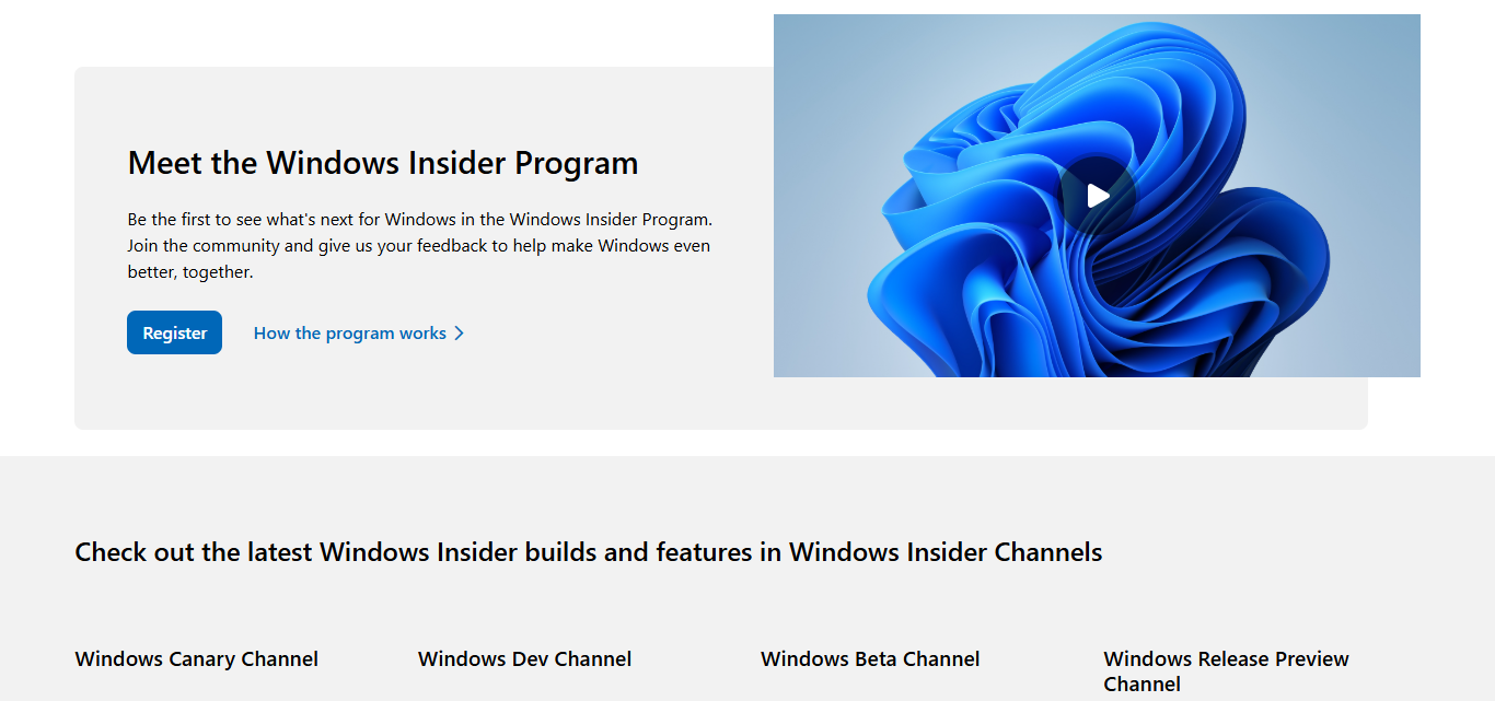 Benefits of joining the Windows Insider program