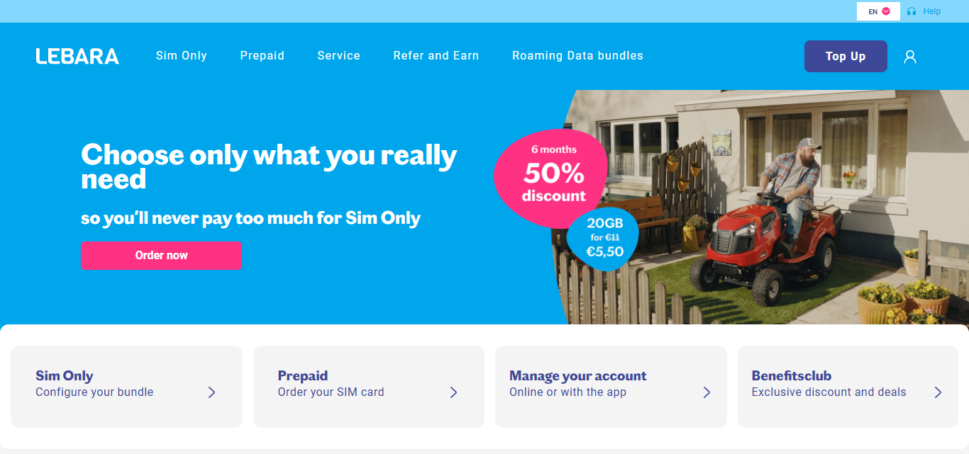 Lebara SIM-only