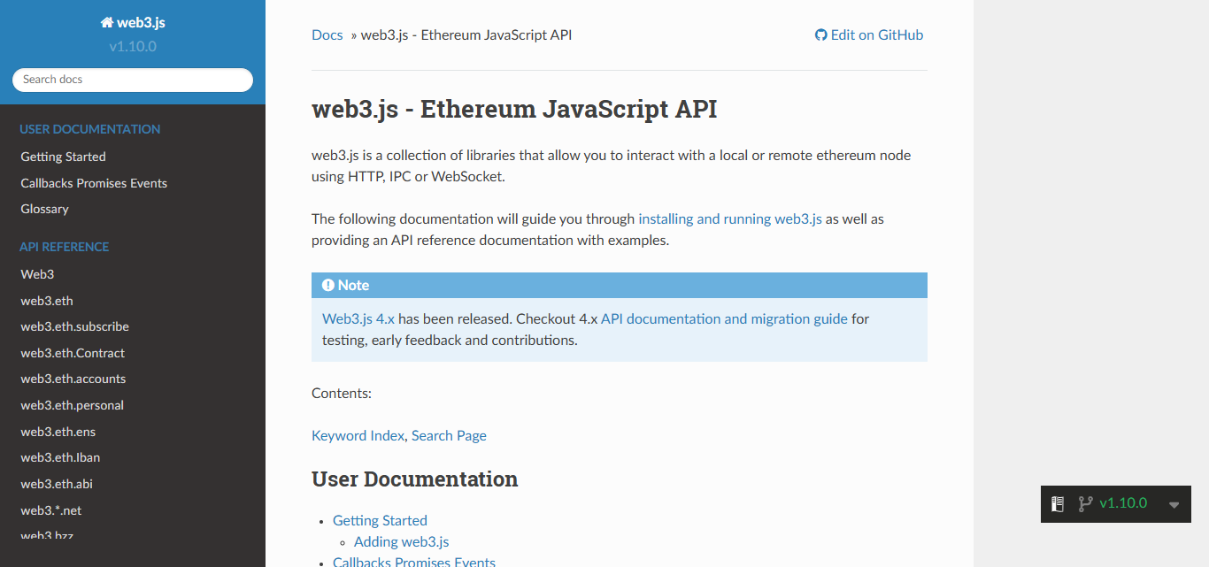 Web3.js API