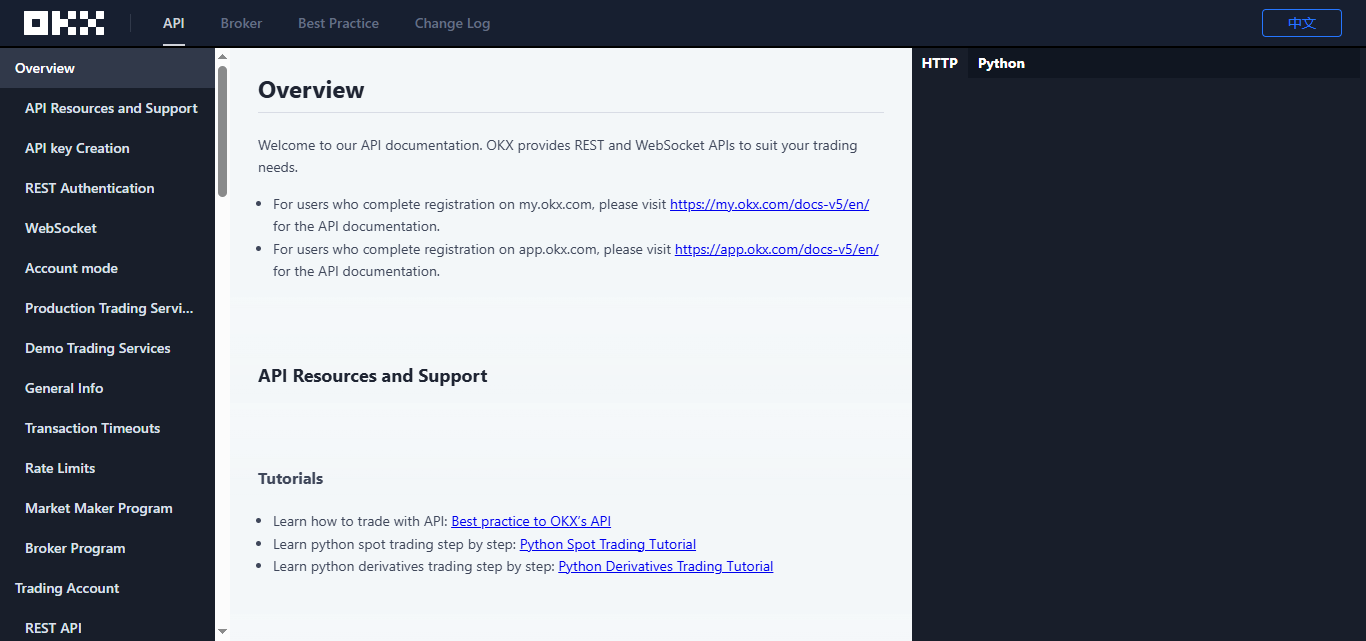 OKX API
