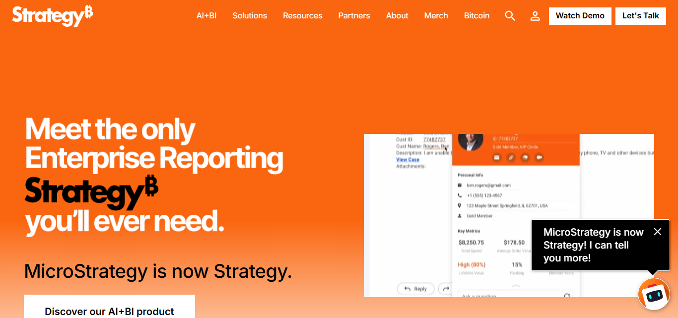 MicroStrategy Inc. (Strategy)