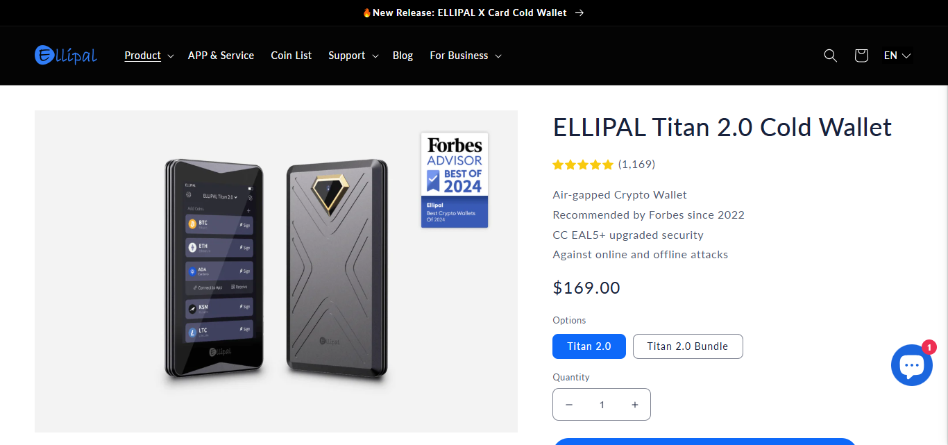 ELLIPAL Titan 2.0