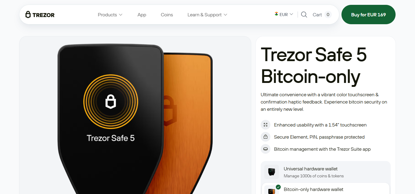 Trezor Safe 5