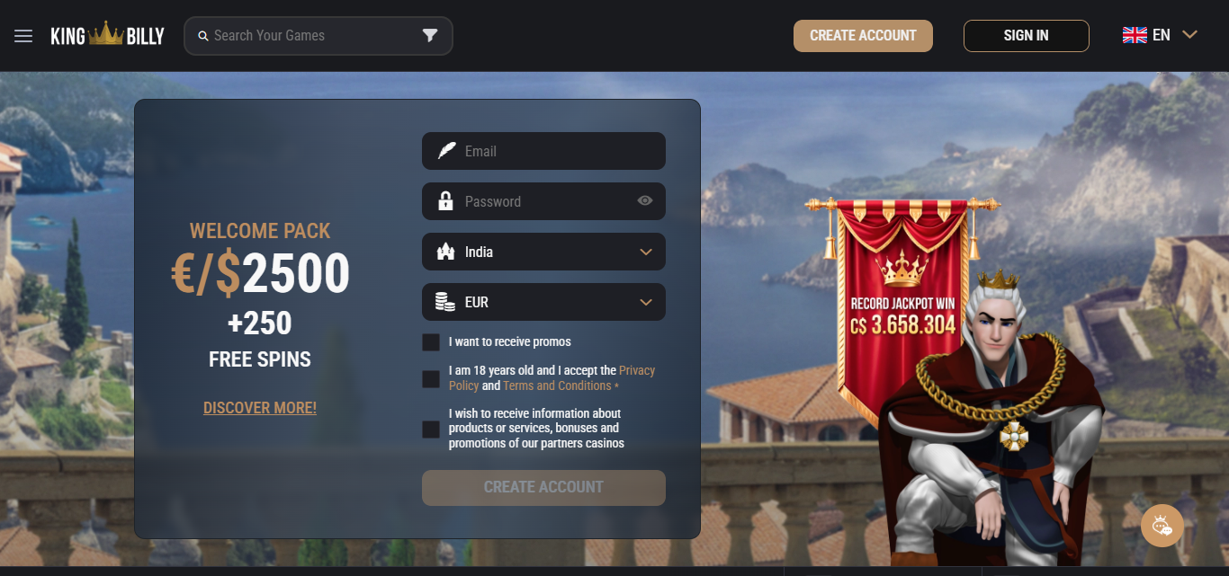 King Billy Casino