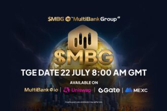 MultiBank Group's $MBG Token TGE Is Live on MexC, Gate.io, Uniswap and Multibank.io.