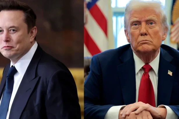 Elon Musk vs trump