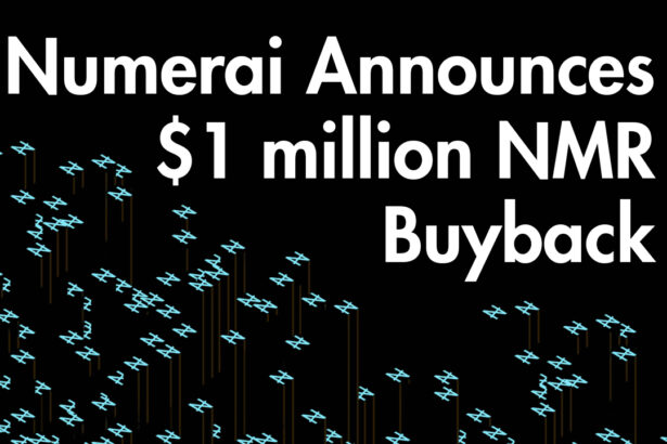 Numerai Announces $1M Strategic Buyback of NMR