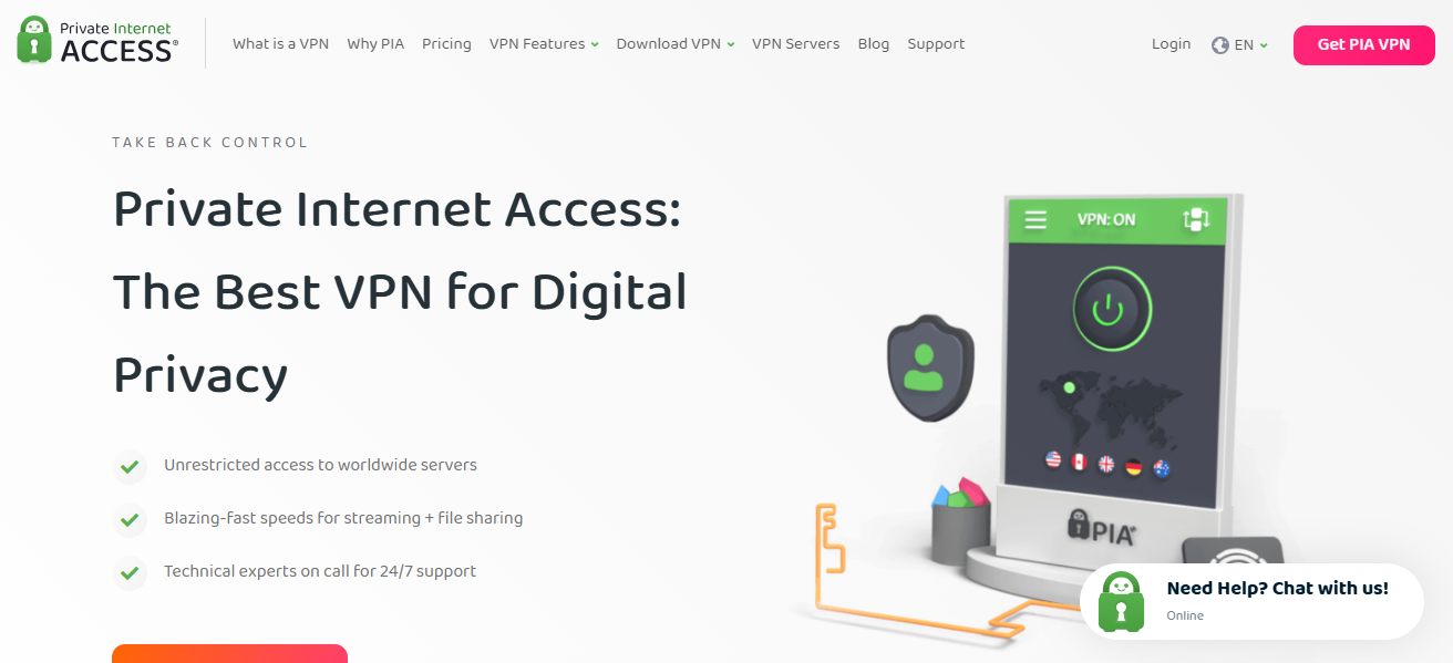 Private Internet Access (PIA)