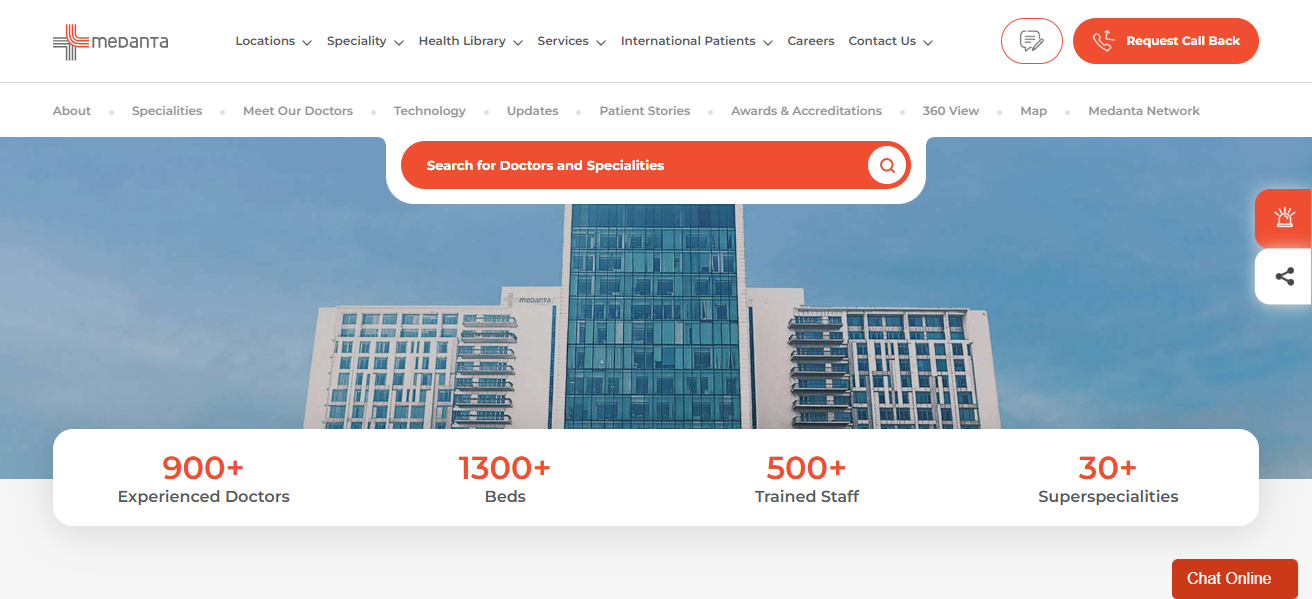 Medanta – The Medicity, Gurugram