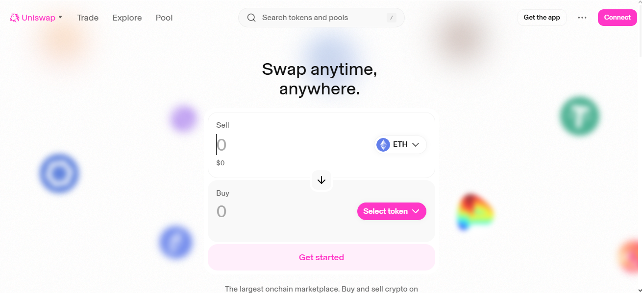 Step 3: Go to Uniswap