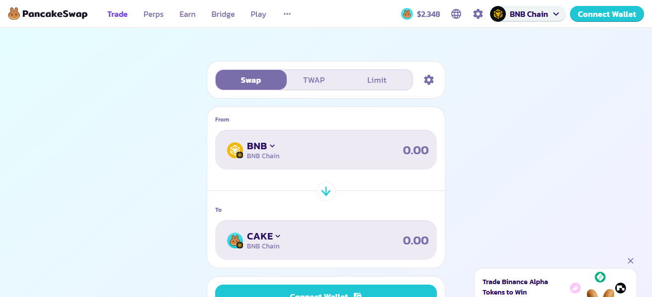 PancakeSwap (If Coin is on BNB Chain)