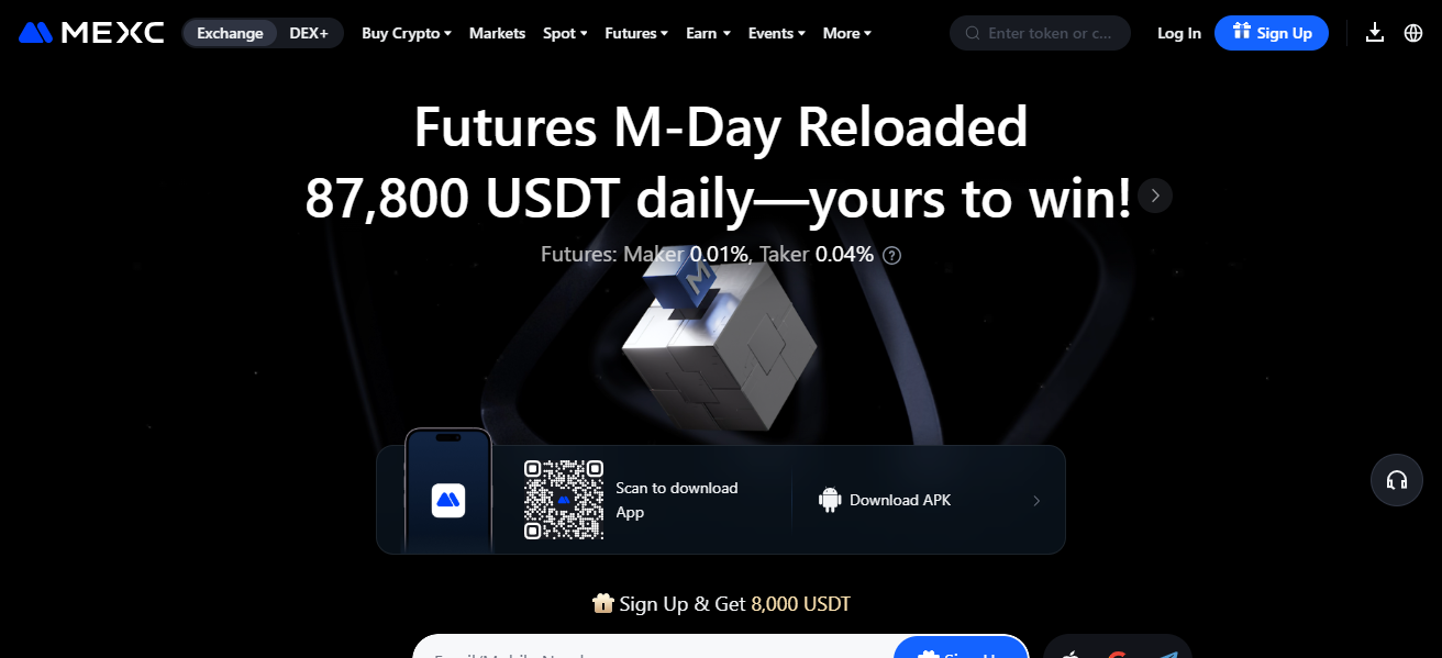 MEXC Exchange (Centralized Exchange)