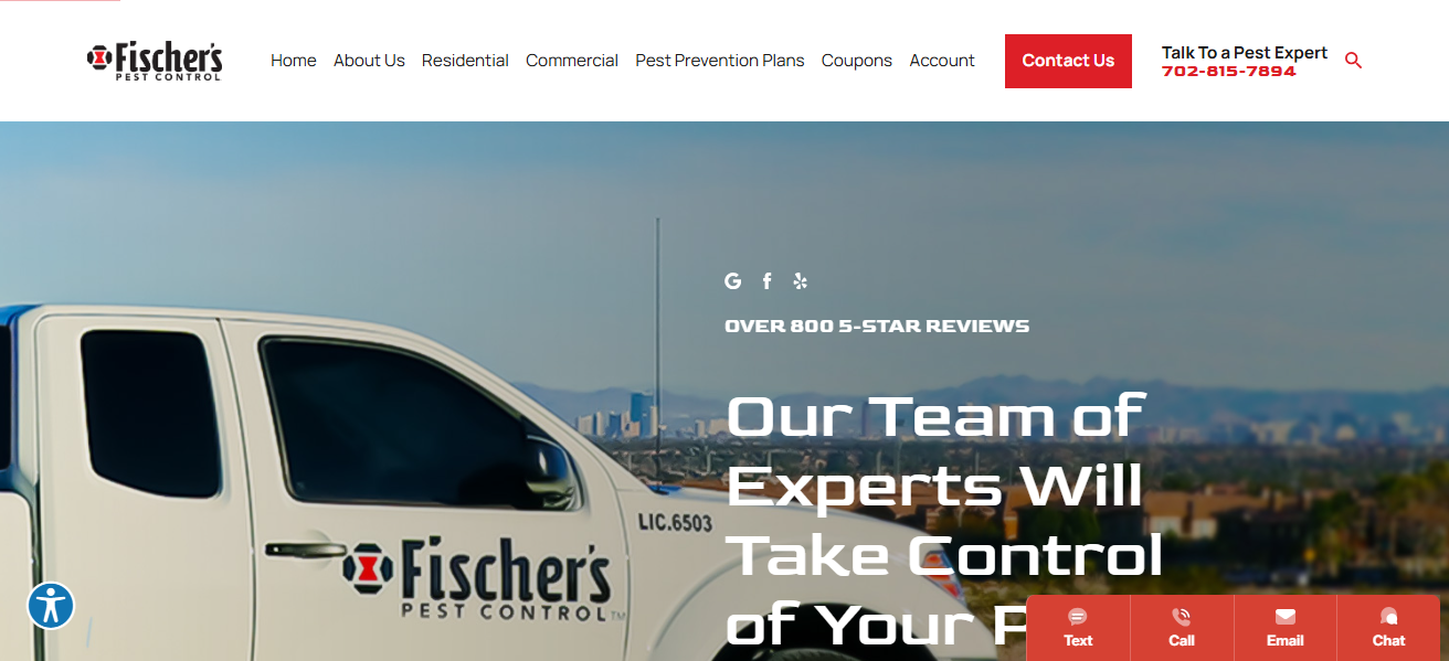 Fischer’s Pest Control