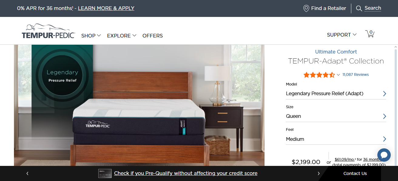 Tempur-Pedic TEMPUR-Adapt