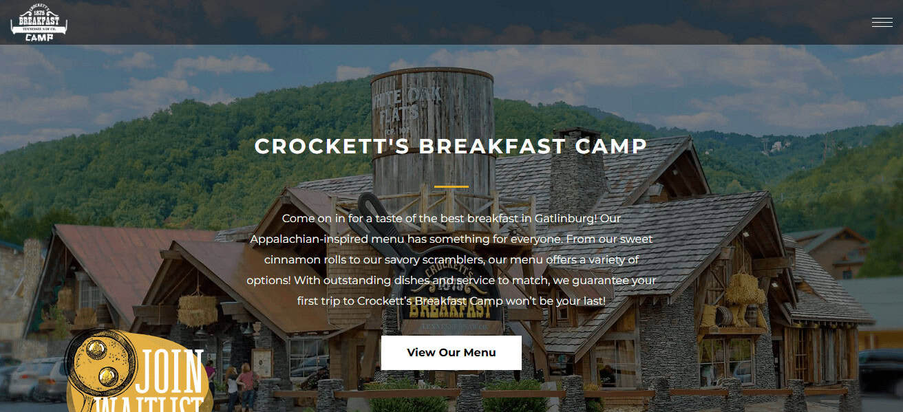Crockett’s Breakfast Camp