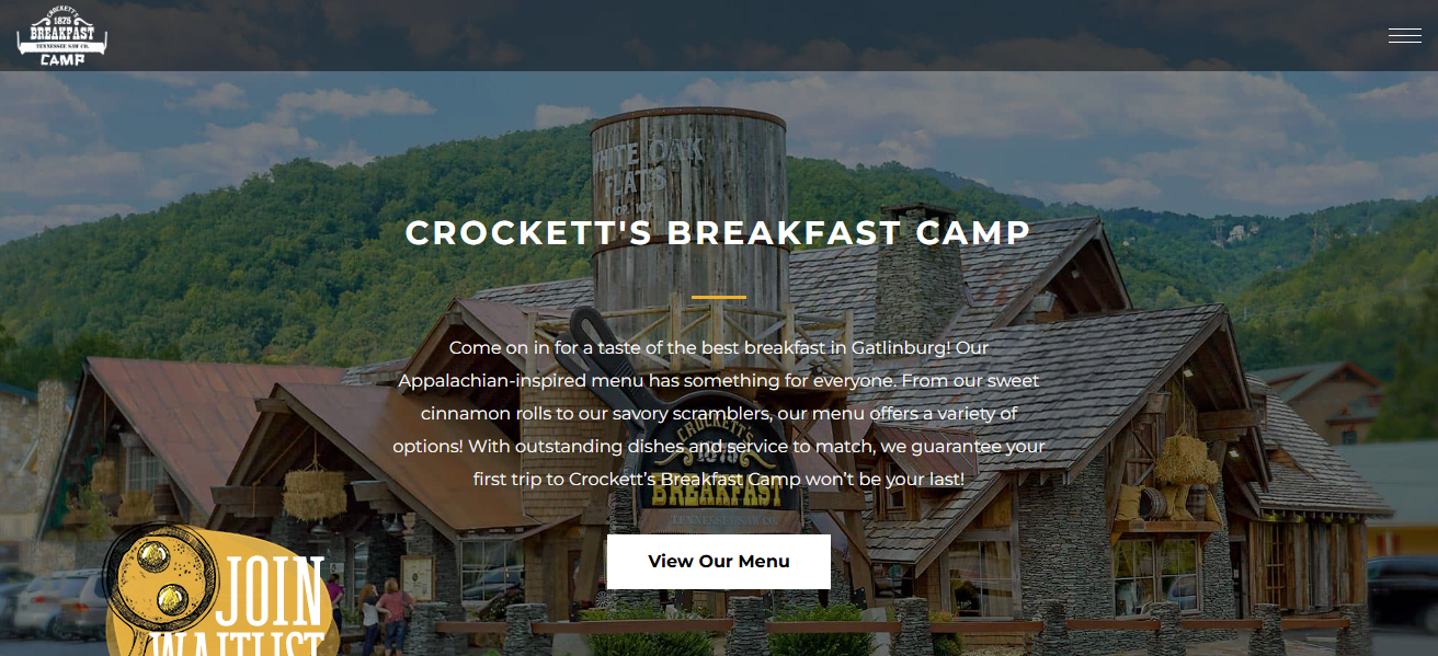 Crockett’s Breakfast Camp