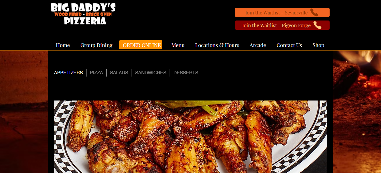 Big Daddy’s Pizzeria