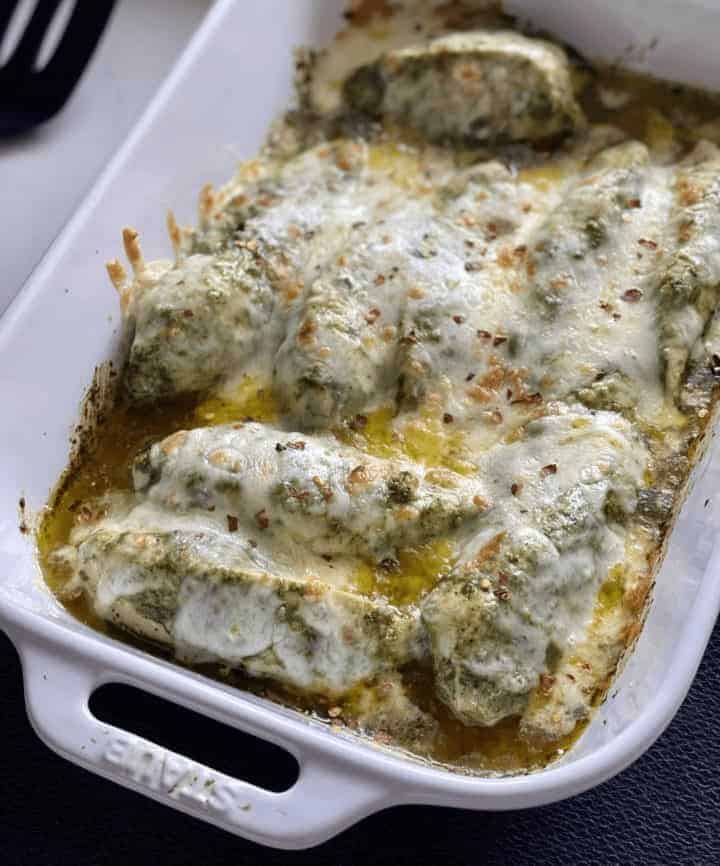 Baked Pesto Chicken
