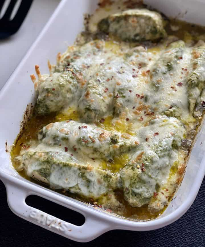 Baked Pesto Chicken