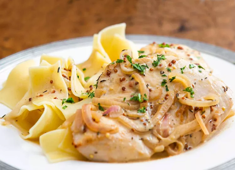 Creamy Dijon Mustard Chicken