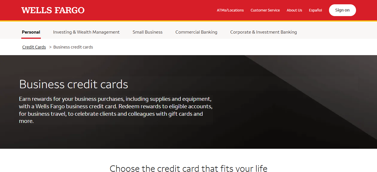 Wells Fargo Business Platinum Credit Card