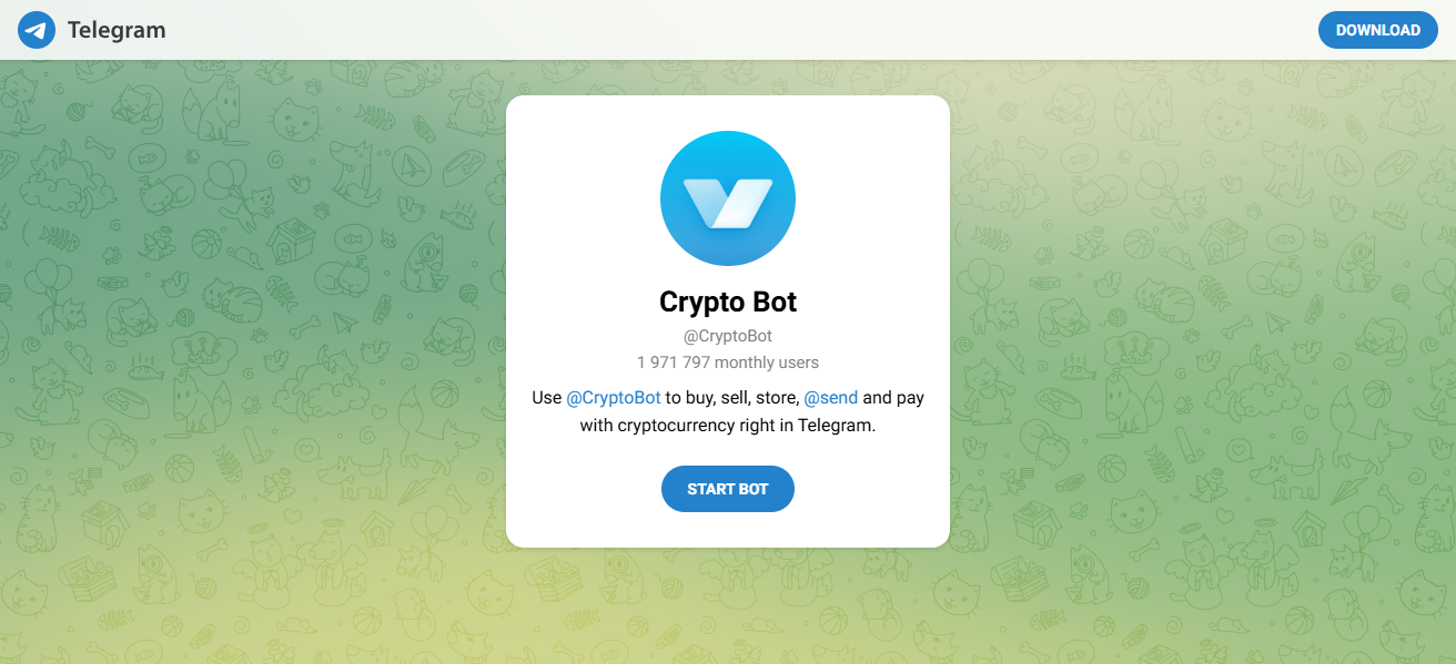 Crypto Bot (@CryptoBot)