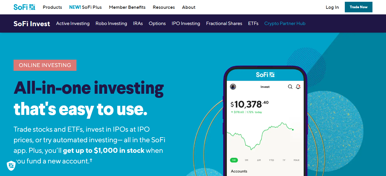 SoFi Invest