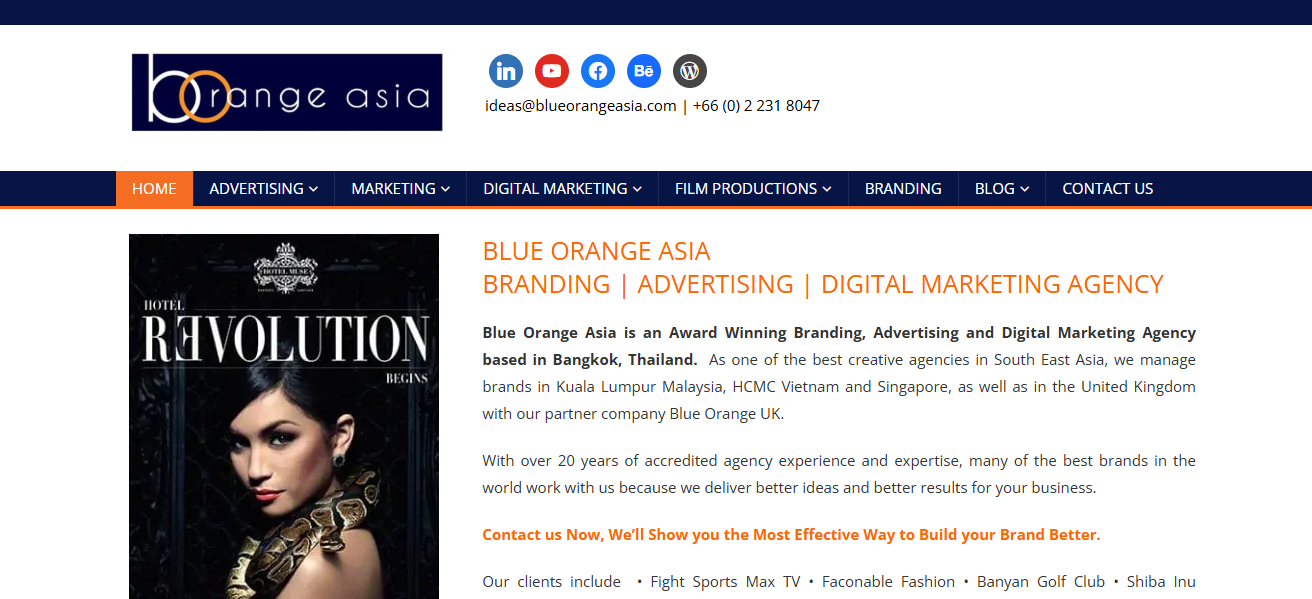 Blue Orange Asia
