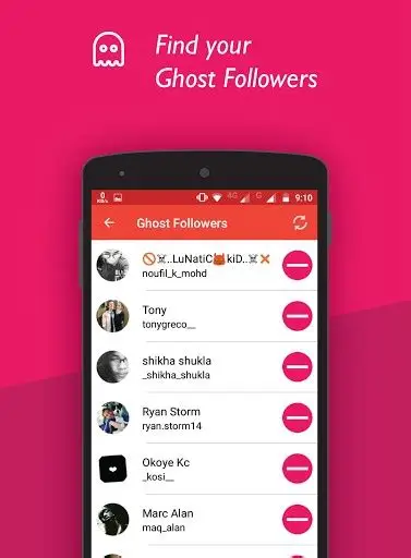 Ghost Unfollowers