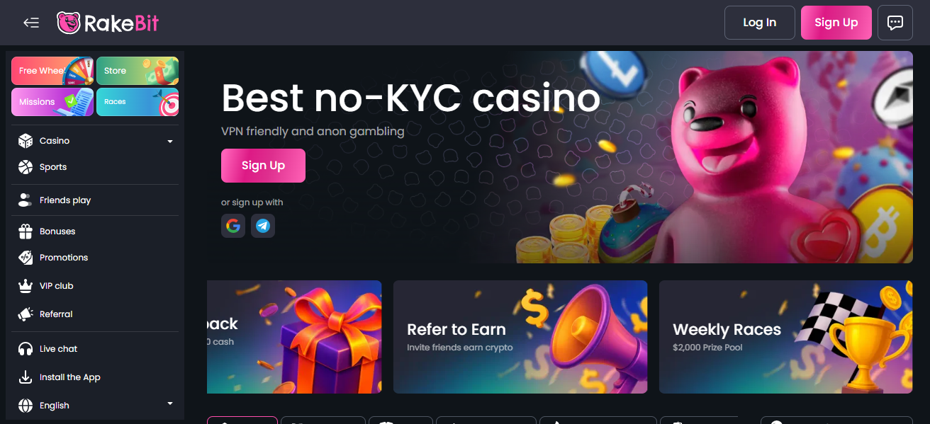 RakeBit casino