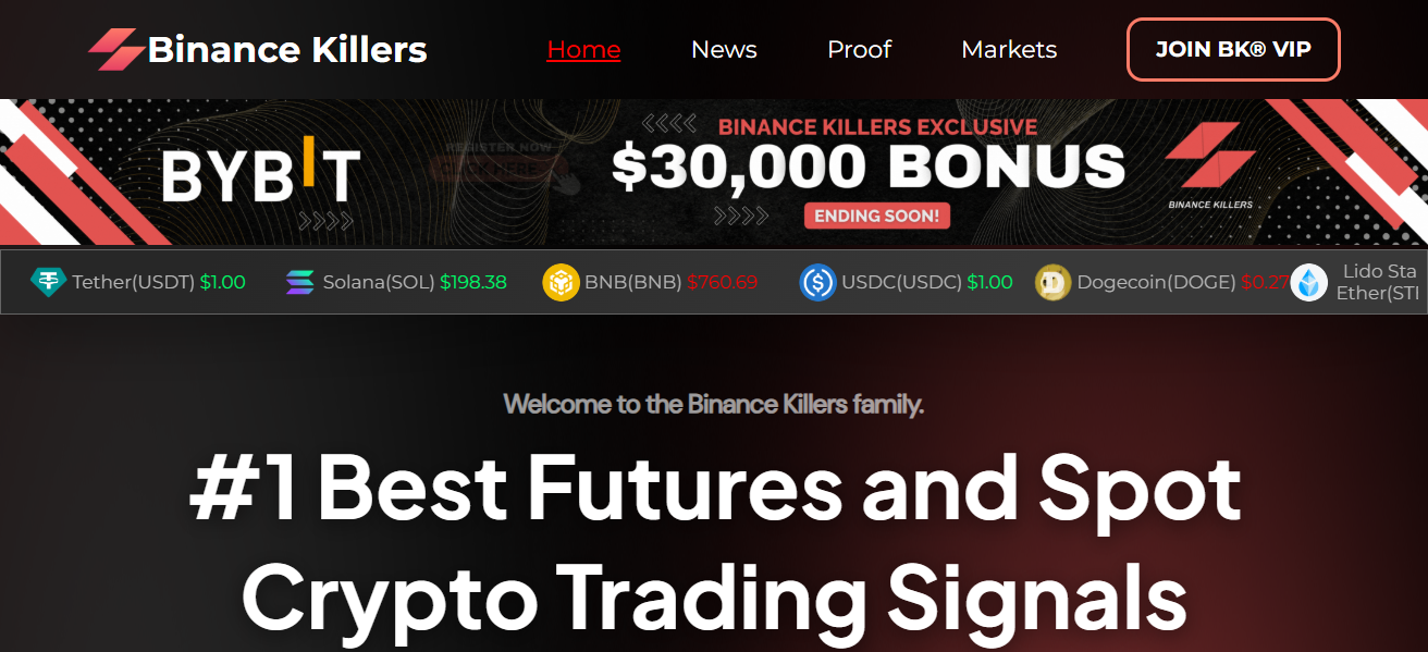 Binance Killers