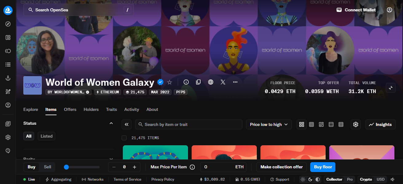 World of Women Galaxy Expansion