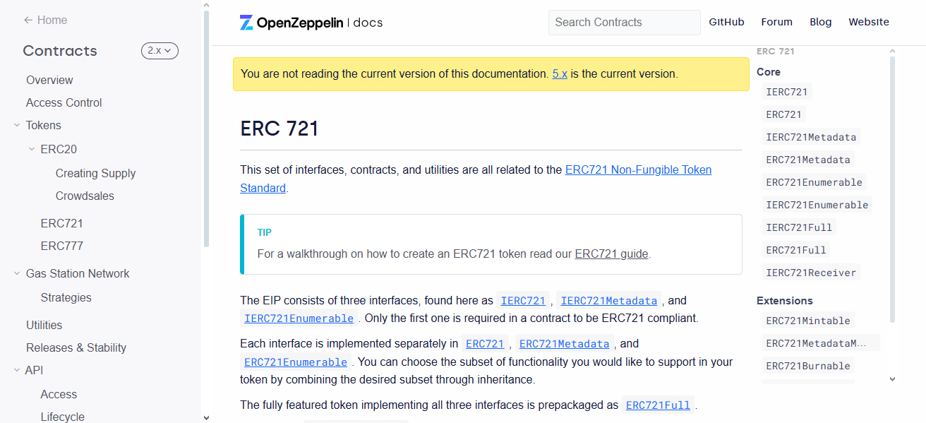 OpenZeppelin ERC-721