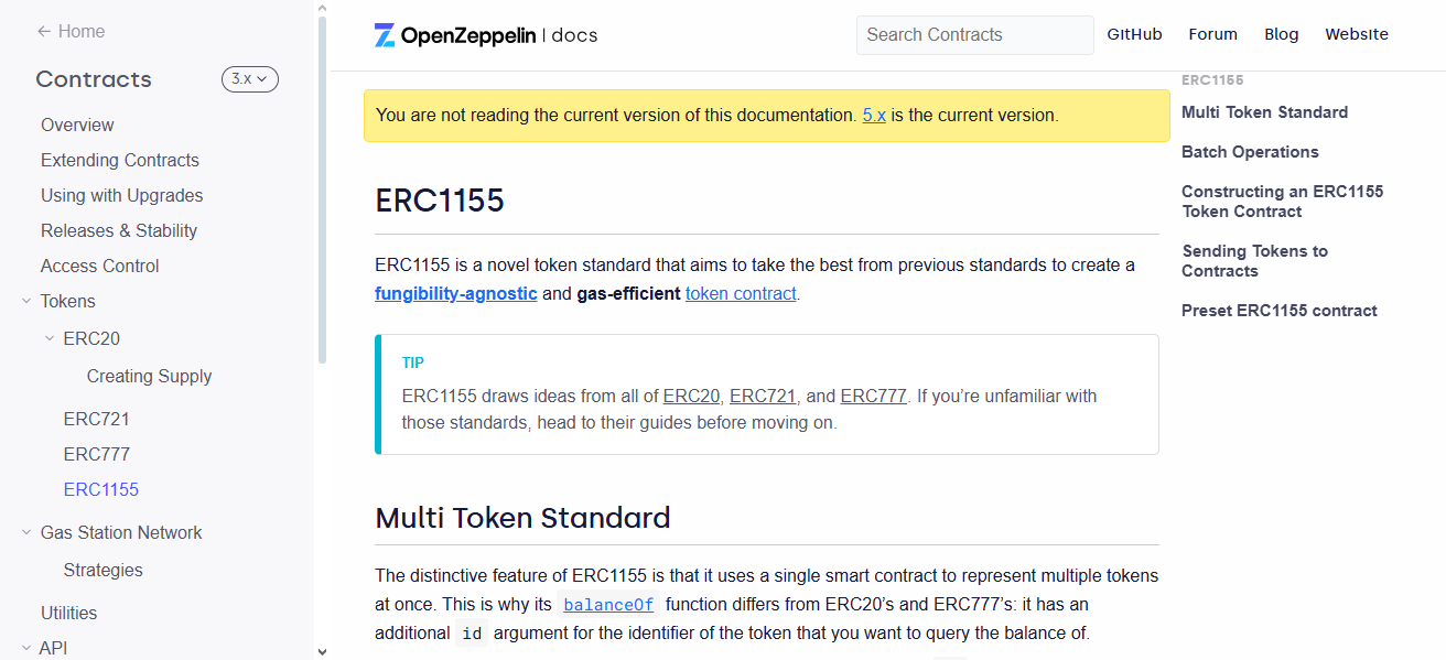 OpenZeppelin ERC-1155