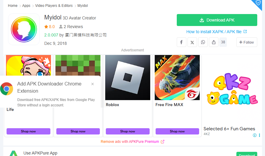 MyIdol 3D Avatar Creator