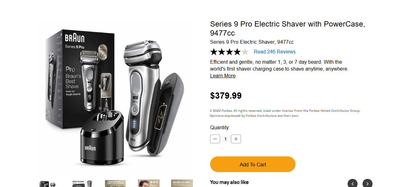 Braun Series 9 Pro