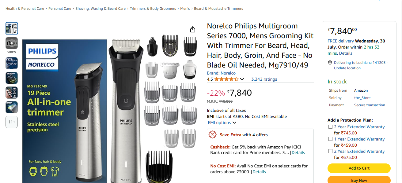 Philips Norelco 7000 Series