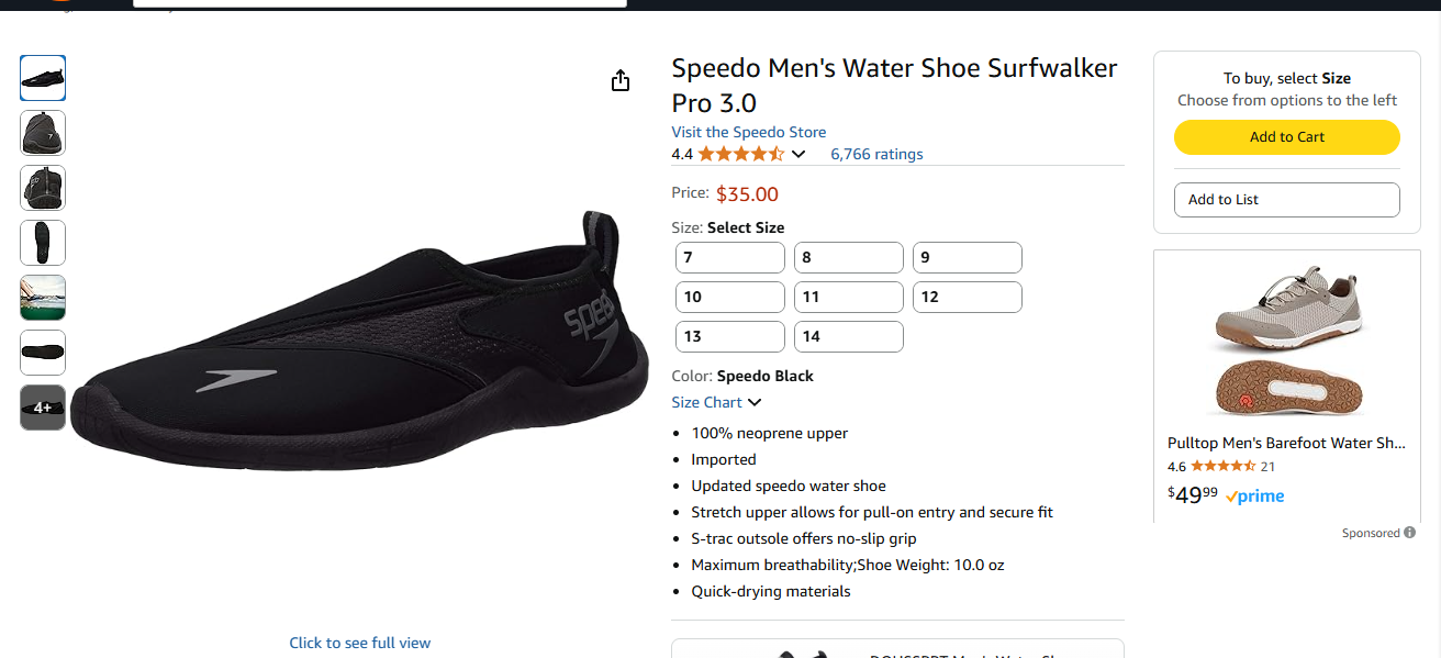 Speedo Surfwalker Pro 3.0
