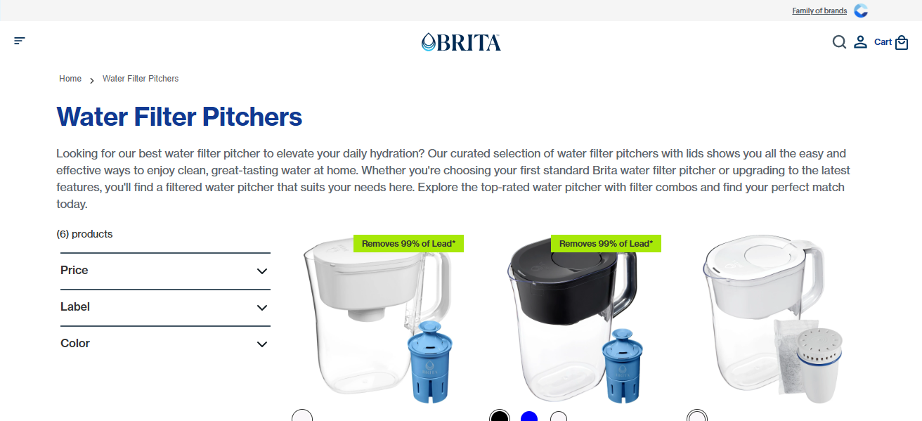 Brita Standard Everyday Pitcher