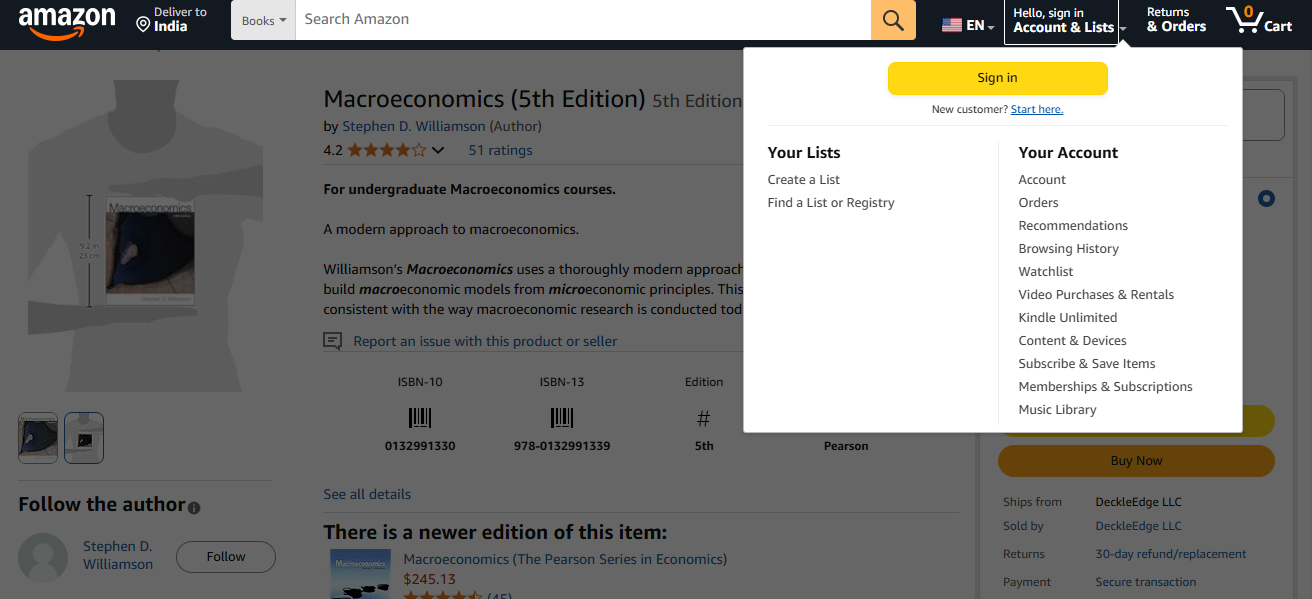 Macroeconomics by Stephen D. Williamson