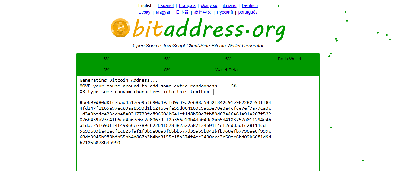 Paper Wallets (e.g., bitaddress.org)