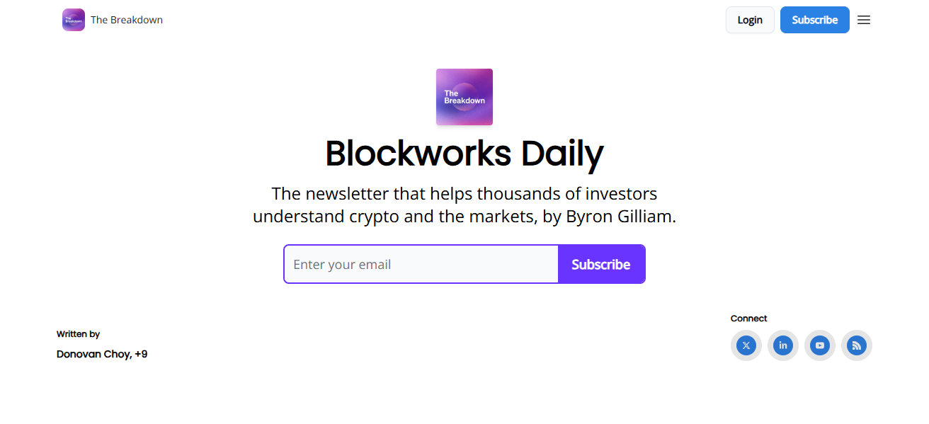 Blockworks Daily